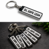 SKU_002 (3) Personalized Car Number Plate Keychain – Custom Vehicle Registration Keychain