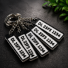 SKU_002 (4) Personalized Car Number Plate Keychain – Custom Vehicle Registration Keychain